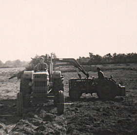 Ferme-Villeneuve-historique-vaches-agriculture-tracteur-someca-elevage-blond-daquitaine