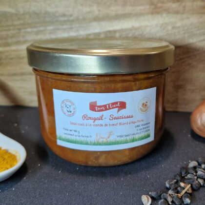 Rougail saucisses de bœuf "Dans l'bocal"